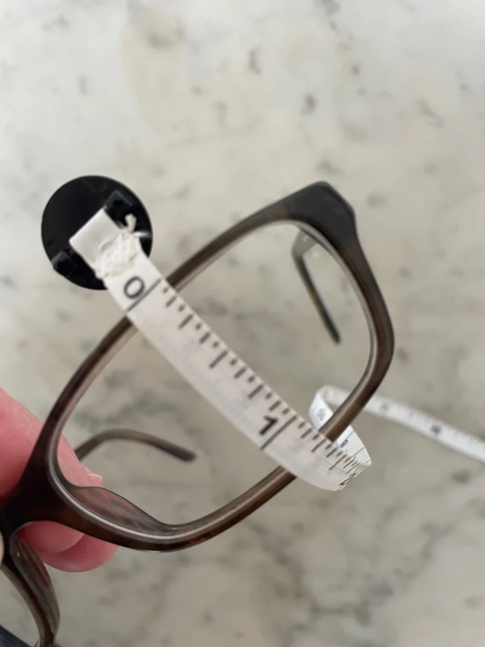 BURBERRY Havana Brown Tortoiseshell Rectangular RX Glasses